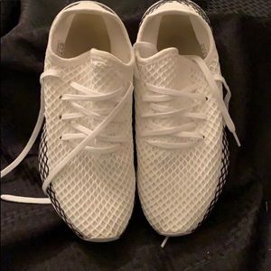 White n Black Adidas women’s shoes